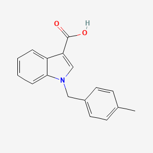 1-(4-methylbenzyl)-1H-indole-3-carboxylic acid