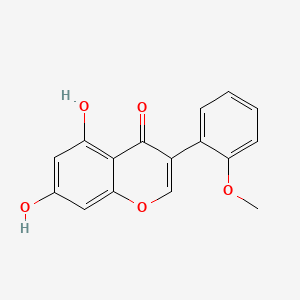 molecular formula C16H12O5 B2770920 5,7-dihydroxy-3-(2-methoxyphenyl)-4H-chromen-4-one CAS No. 247564-47-2