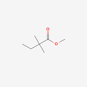 molecular formula C7H14O2 B2771019 Methyl 2,2-dimethylbutanoate CAS No. 813-67-2