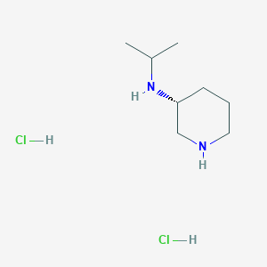 molecular formula C8H20Cl2N2 B2771179 (R)-N-(Propan-2-yl)piperidin-3-amine dihydrochloride CAS No. 1286207-72-4
