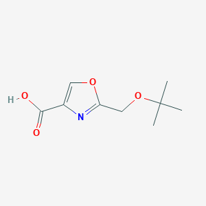 2-[(tert-Butoxy)methyl]-1,3-oxazole-4-carboxylic acid