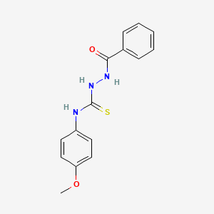 1-(4-Methoxyphenyl)-4-benzoylthiosemicarbazide