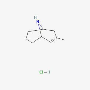 3-Methyl-9-azabicyclo[3.3.1]non-2-ene;hydrochloride