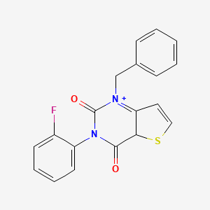 1-benzyl-3-(2-fluorophenyl)-1H,2H,3H,4H-thieno[3,2-d]pyrimidine-2,4-dione