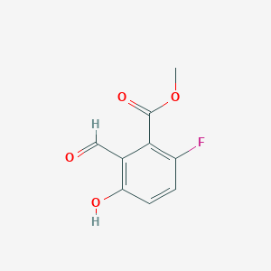 Methyl 6-fluoro-2-formyl-3-hydroxybenzoate