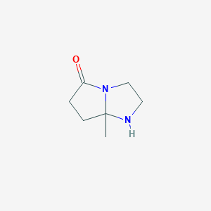 7a-Methyl-hexahydro-pyrrolo[1,2-a]imidazol-5-one