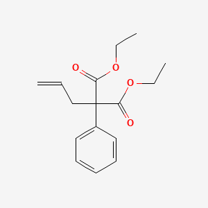 B2771355 1,3-Diethyl 2-phenyl-2-(prop-2-en-1-yl)propanedioate CAS No. 50790-26-6