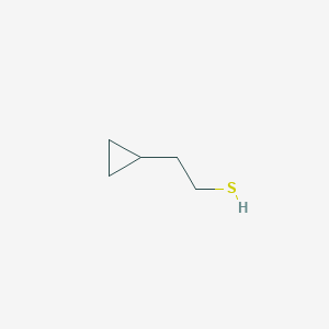molecular formula C5H10S B2771376 2-Cyclopropylethane-1-thiol CAS No. 1882631-46-0