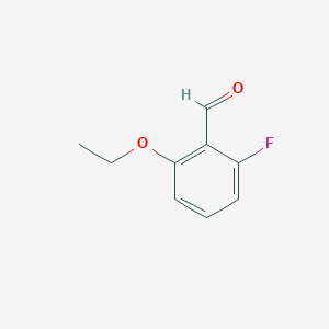 molecular formula C9H9FO2 B2771622 2-Ethoxy-6-fluorobenzaldehyde CAS No. 82129-45-1