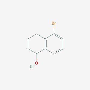 molecular formula C10H11BrO B2771723 5-Bromo-1,2,3,4-tetrahydronaphthalen-1-ol CAS No. 92013-31-5