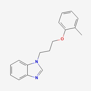1-[3-(2-Methylphenoxy)propyl]benzimidazole