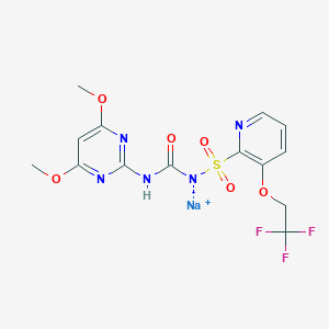 molecular formula C14H14F3N5NaO6S B027718 Trifloxysulfuron-sodium CAS No. 199119-58-9