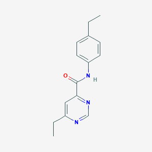 6-Ethyl-N-(4-ethylphenyl)pyrimidine-4-carboxamide