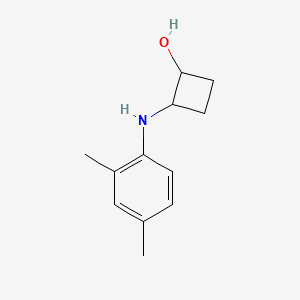 molecular formula C12H17NO B2771893 2-[(2,4-Dimethylphenyl)amino]cyclobutan-1-ol CAS No. 2175978-70-6