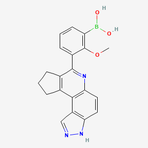 molecular formula C20H18BN3O3 B2772101 HSD1590 
