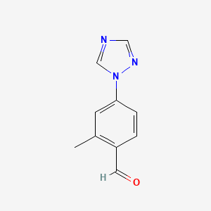 2-Methyl-4-(1H-1,2,4-triazol-1-yl)benzaldehyde
