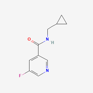 N-(cyclopropylmethyl)-5-fluoronicotinamide