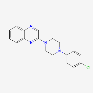 2-[4-(4-Chlorophenyl)piperazino]quinoxaline