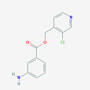 (3-Chloropyridin-4-yl)methyl 3-aminobenzoate