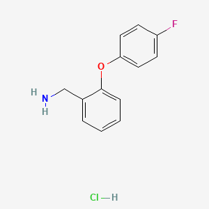 2-(4-Fluorophenoxy)benzylamine hydrochloride