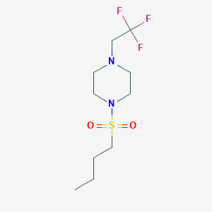 1-(Butylsulfonyl)-4-(2,2,2-trifluoroethyl)piperazine