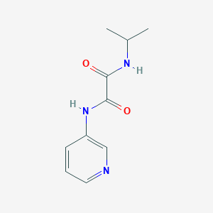 molecular formula C10H13N3O2 B2772726 N1-isopropyl-N2-(pyridin-3-yl)oxalamide CAS No. 920189-11-3