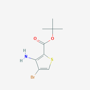 Tert-butyl 3-amino-4-bromothiophene-2-carboxylate