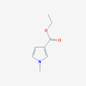 molecular formula C8H11NO2 B2772762 Ethyl 1-methyl-1H-pyrrole-3-carboxylate CAS No. 68384-82-7