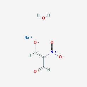 B2772798 sodium N-oxido-1,3-dioxopropanimine oxide hydrate CAS No. 34461-00-2; 53821-72-0