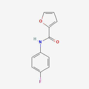 molecular formula C11H8FNO2 B2772913 N-(4-fluorophenyl)furan-2-carboxamide CAS No. 313372-22-4