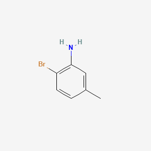 molecular formula C7H8BrN B2772927 2-Bromo-5-methylaniline CAS No. 53078-35-6; 53078-85-6