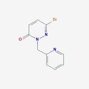 6-Bromo-2-(pyridin-2-ylmethyl)pyridazin-3(2H)-one