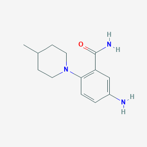 5-Amino-2-(4-methyl-piperidin-1-yl)-benzamide
