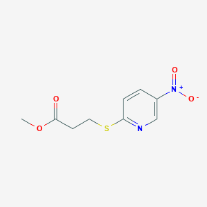 Methyl 3-[(5-nitropyridin-2-yl)thio]propanoate