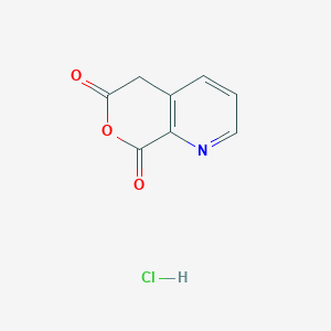 5H,6H,8H-pyrano[3,4-b]pyridine-6,8-dione hydrochloride