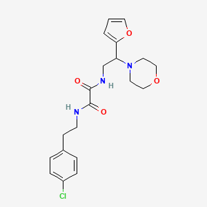 N1-(4-chlorophenethyl)-N2-(2-(furan-2-yl)-2-morpholinoethyl)oxalamide