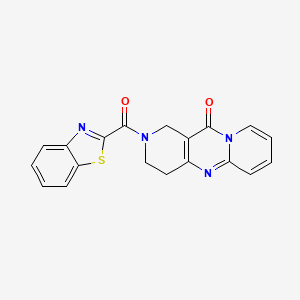 2-(benzo[d]thiazole-2-carbonyl)-3,4-dihydro-1H-dipyrido[1,2-a:4',3'-d]pyrimidin-11(2H)-one
