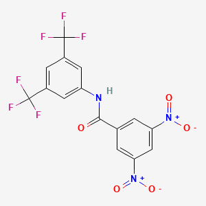 N-[3,5-bis(trifluoromethyl)phenyl]-3,5-dinitrobenzamide
