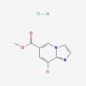 Methyl 8-bromoimidazo[1,2-a]pyridine-6-carboxylate hydrochloride