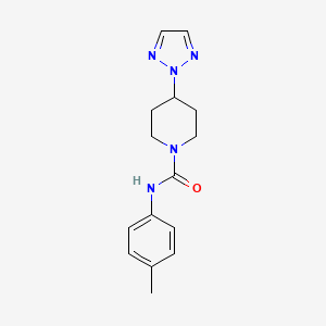 N-(p-tolyl)-4-(2H-1,2,3-triazol-2-yl)piperidine-1-carboxamide