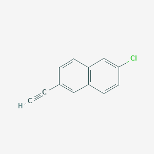 2-Chloro-6-ethynylnaphthalene