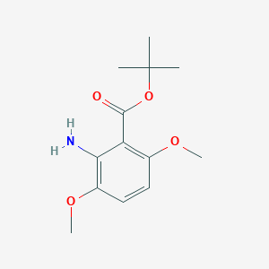 Tert-butyl 2-amino-3,6-dimethoxybenzoate