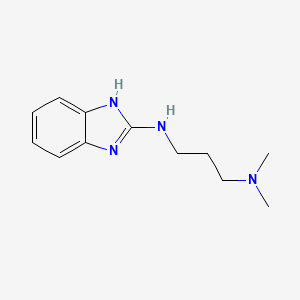 B2773369 N'-(1H-benzimidazol-2-yl)-N,N-dimethylpropane-1,3-diamine CAS No. 924872-05-9