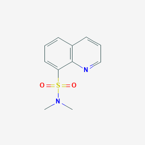 molecular formula C11H12N2O2S B277345 N,N-dimethylquinoline-8-sulfonamide 