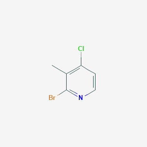 molecular formula C6H5BrClN B2773599 2-Bromo-4-chloro-3-methylpyridine CAS No. 1211521-46-8