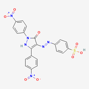 molecular formula C21H14N6O8S B2773613 GS-493 CAS No. 1369426-02-7