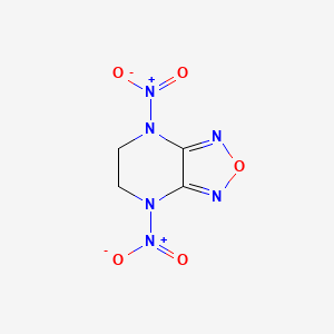 Furazano[3,4-b]pyrazine, 4,5,6,7-tetrahydro-4,7-dinitro-