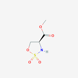 methyl (4S)-2,2-dioxo-1,2lambda6,3-oxathiazolidine-4-carboxylate
