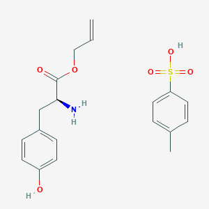 molecular formula C19H23NO6S B2773797 H-tyr-oall p-tosylate CAS No. 125441-05-6