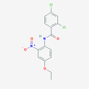 2,4-dichloro-N-(4-ethoxy-2-nitrophenyl)benzamide